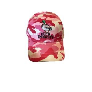Women’s Duck Dynasty Hat Pink Camo New Embroidered A&E NWOT